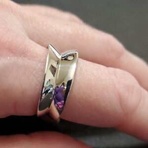 Hot Diamonds sterling silver ring size 7
